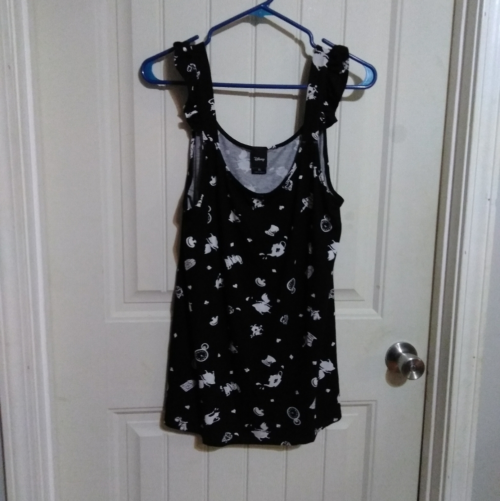 Disney Alice in wonderland tank top size Xl